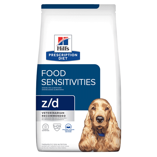 Hills z/d Alergias Alimentarias - Skin / Food Sensitivities Prescription Diet Hills z/d Alergias Alimentarias - Skin / Food Sensitivities Prescription Diet